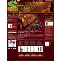 Prestashop template : The wine - Red colors