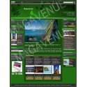 Prestashop Template : Green PopFlower