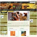 Spices Prestashop Template : horizontal dropdown menu