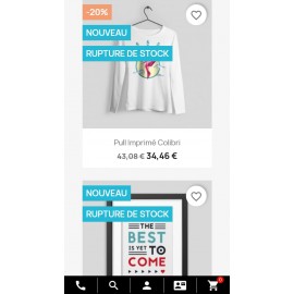 Barre d'Accès Rapide Prestashop : Optimisez la Navigation Mobile pour Augmenter les Conversions